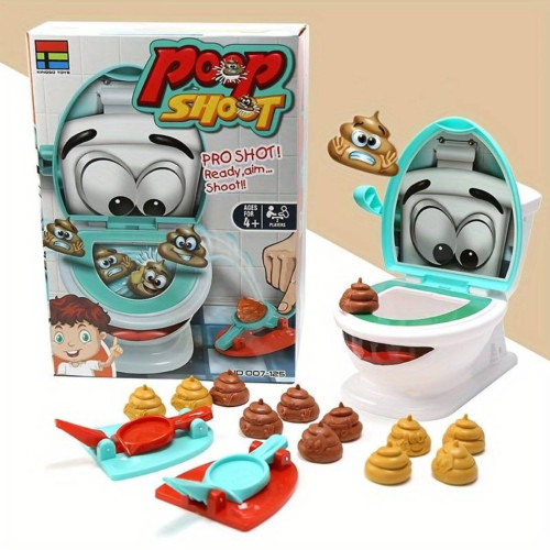 Domácnost a zábava - Poop Shoot Game Toy - legrační hra
