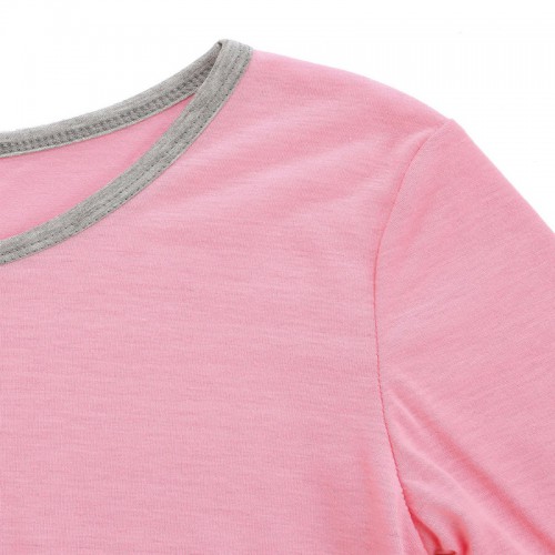 Dámská móda a doplňky - Dámský Top na jedno rameno - růžový